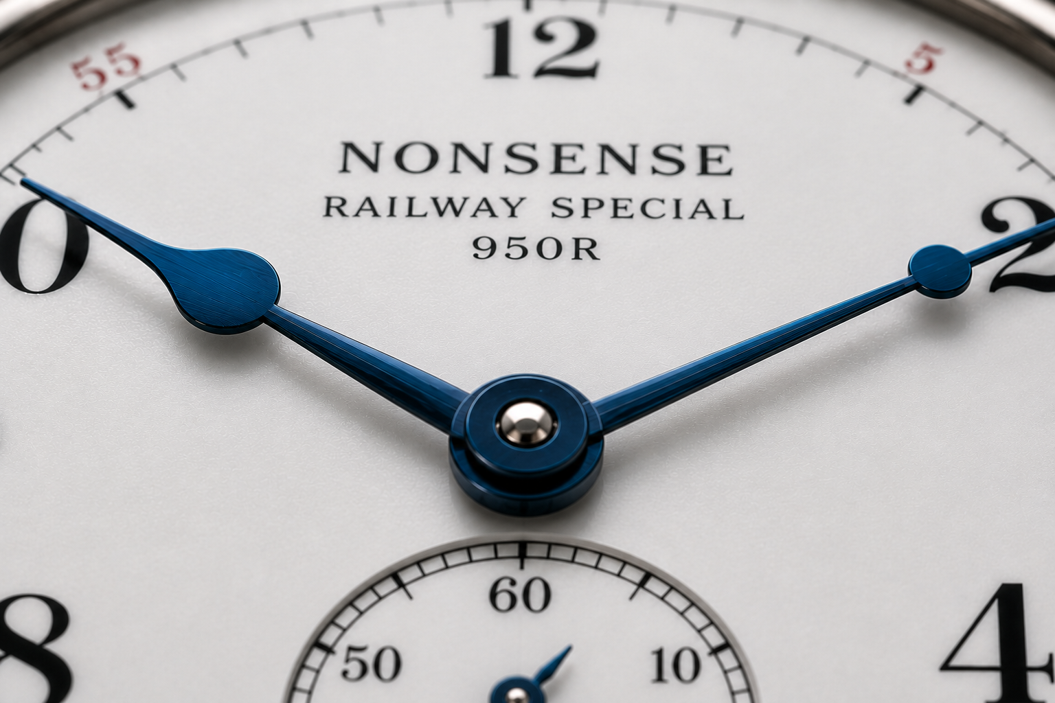Railway Special 950R — hands detail